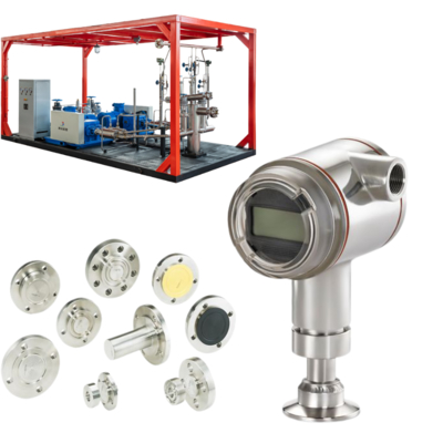 Transmetteur de pression Rosemount 3051HT avec rapport de gamme 150:1 pour haute température