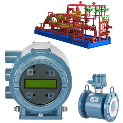 Débitmètre magnétique Rosemount 8732E, rapport de réduction 38:1, 10.5-35V CC