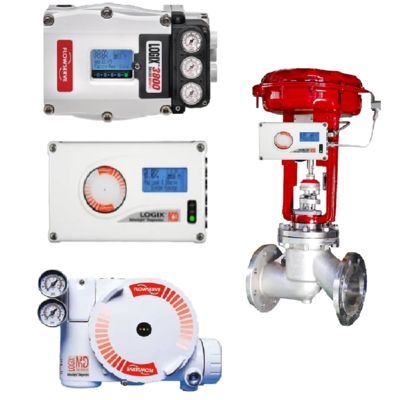 Vanne de régulation pneumatique Flowserve 3200MD, actionneur linéaire 5-100 psi