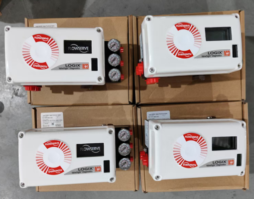 Positionneur de vanne pneumatique Flowserve Logix 520MD IP66, diamètre 2.5