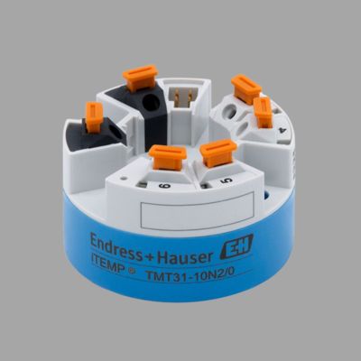 Station de décompression et de refroidissement équipée d'un débitmètre à vortex Endress+Hauser Proline Prowirl R 200 et d'un émetteur de température ITEMP TMT31