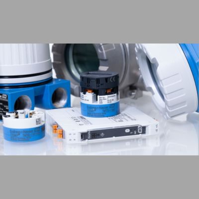 Station de décompression et de refroidissement équipée d'un débitmètre à vortex Endress+Hauser Proline Prowirl R 200 et d'un émetteur de température ITEMP TMT31