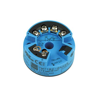 Dispositif de régulation de la pression/du débit avec débitmètre à vortex Endress+Hauser Proline Prowirl D 200 et émetteur de température ITEMP TMT188