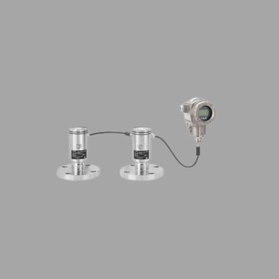 Unité de contrôle de pression/débit avec débitmètre vortex Endress+Hauser Proline Prowirl D 200 et transmetteur de pression Cerabar FMD72