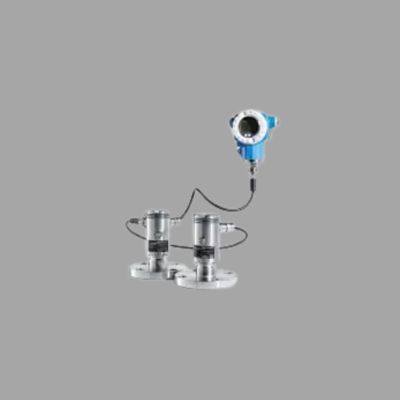 Unité de contrôle de pression/débit avec débitmètre vortex Endress+Hauser Proline Prowirl D 200 et transmetteur de pression Cerabar FMD72