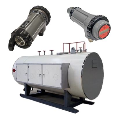 Détecteur de flamme Fireye 95DSS3-1WINC avec interface Modbus pour chaudières industrielles