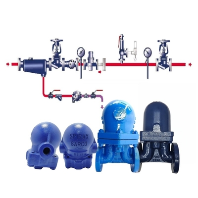 SPIRAX SARCO FT14 FT43 FT44 soupape à bille à flotteur industriel piège à vapeur pour échangeur de chaleur