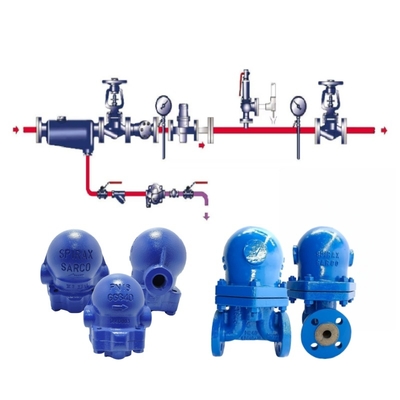 SPIRAX SARCO FT14 FT43 FT44 soupape à bille à flotteur industriel piège à vapeur pour échangeur de chaleur