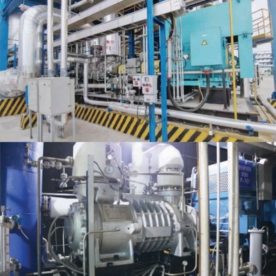 Pompe à chaleur de récupération de pressurisation par détente éclair en pipeline pour l'industrie des équipements médicaux