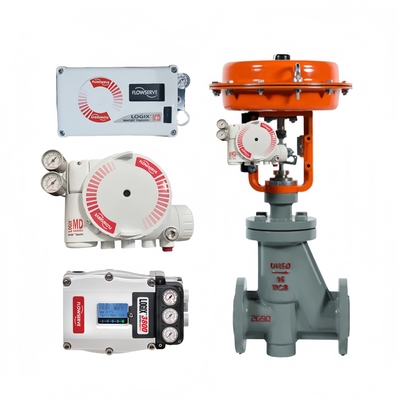 Fournisseur de stock Flowserve Logix 520MD 3200MD 3800 Contrôleur de soupape intelligent Positionneur de soupape intelligent pour le contrôle du débit