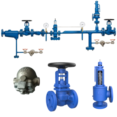 Structure de sécurité Les soupapes de sécurité Spirax Sarco SV607 pour le soulagement de la pression industrielle