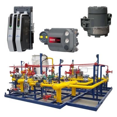 Contrôleur de soupape Fisher 846 I/P et DVC6200 avec DeltaV DCS pour un contrôle précis et stable dans des environnements à haute pression et corrosifs