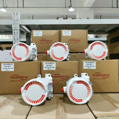 Ventilateurs de commande chinois avec positionneur de vanne Flowserve 3200MD Logix 420 Logix MD + 67cfr régulateur Asco solénoïde
