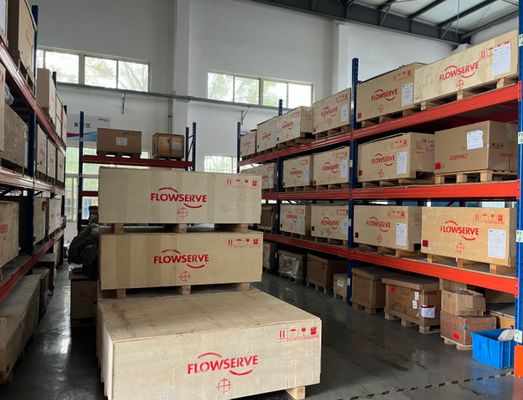 Valve de commande chinoise avec Logix Flowserve Positoner 420 Série 420-47-W1D-10 pour le stock de contrôle de pression de la ligne de pin de pétrole et de gaz