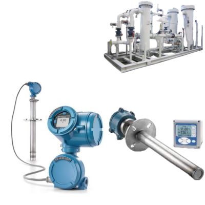 Analyseur d'oxygène in situ Emerson Rosemount CX1100 CX2100 Solution de mesure d'oxygène des gaz de combustion