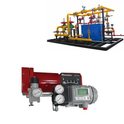 Vanne de régulation rotative Camflex série 35002 Masoneilan Positionneur de vanne numérique Masoneilan SVI2 SVI3