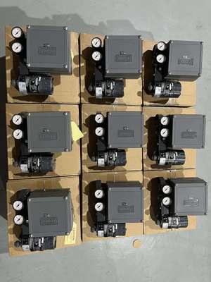 Positionneur de soupape électro-pneumatique Fisher 3620J avec Fisher DVC6200 et 3582i pour les systèmes de soupape de régulation 220 V