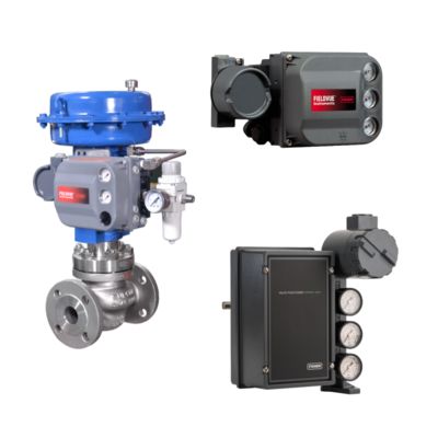 Positionneur de soupape électro-pneumatique Fisher 3620j / 3582i et contrôleur Fisher DVC6200 avec tension de fonctionnement de 220 V et module d'accouplement EtherCAT PLC dans l'emballage d'origine 100%