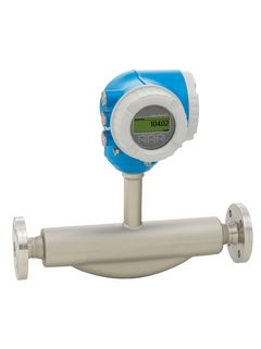 Débitmètre Coriolis Endress+Hauser Proline Promass F 300 avec DN 8 à 250, précision premium et construction en acier inoxydable