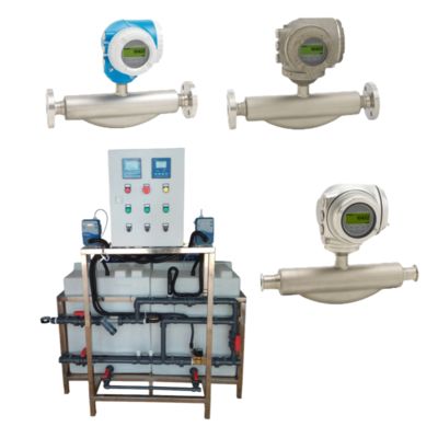 Débitmètre Coriolis Endress+Hauser Proline Promass F 300 avec DN 8 à 250, précision premium et construction en acier inoxydable
