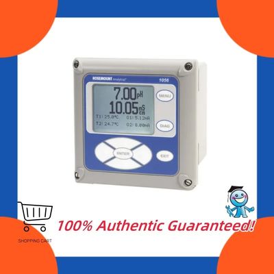 Analyseur double canal Rosemount 1056 EAC Certificat Analyse de liquide intelligent multi-paramètres Transmetteur à quatre fils