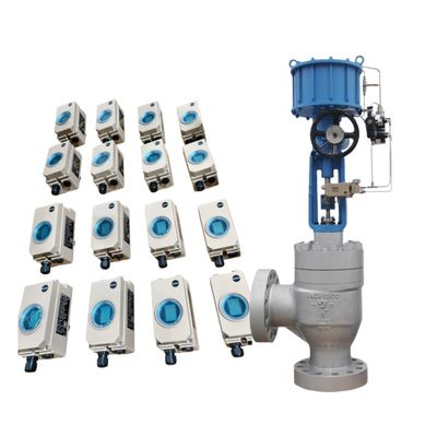 Contrôleur de vanne Samson 3763 3725 3730 3730-3 électropneumatique de positionneur de vanne 4-20mA d'origine avec vanne d'angle