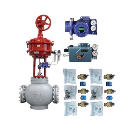 Positionneur de vanne de contrôle Schneider Foxboro SRD960 SRD991 SRD998 et électrovanne Asco Danfoss pour le contrôle précis du débit