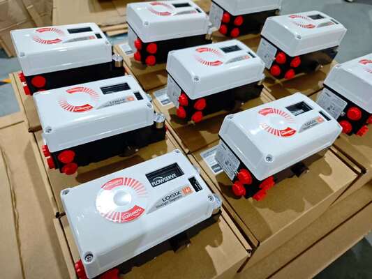 Flowserve Mark One Control Valves With Logix 3800 3200 520 420 Digital Positioner