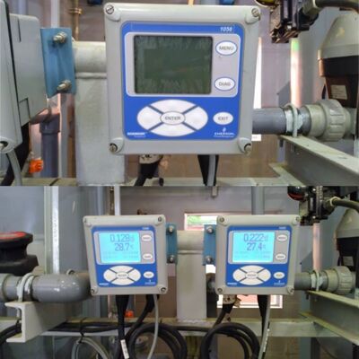 Analyseur de mesure multi-paramètres à double entrée PH ORP Emerson Rosemount 1056 4 émetteur câblé Émetteur de communication HART