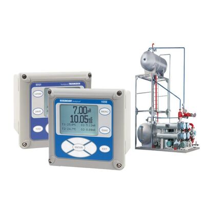 Analyseur de mesure multi-paramètres à double entrée PH ORP Emerson Rosemount 1056 4 émetteur câblé Émetteur de communication HART