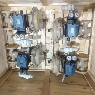 Samson 3241 Corps de vanne Globe avec actionneur pneumatique 3277 Positionneur de vanne 3725