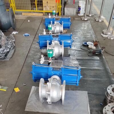 Fabrique de soupapes à bille de papillon sur mesure OEM fournisseur de soupapes de régulation à pression moyenne et basse