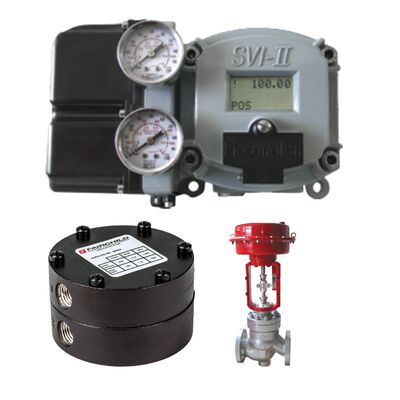 Masoneilan SVI2/SVI2 Positionneur de soupape AP SVI2AP-21113111 Single-acting, communication HART + relais de sélecteur de basse pression Fairchild modèle 90, stock original disponible.
