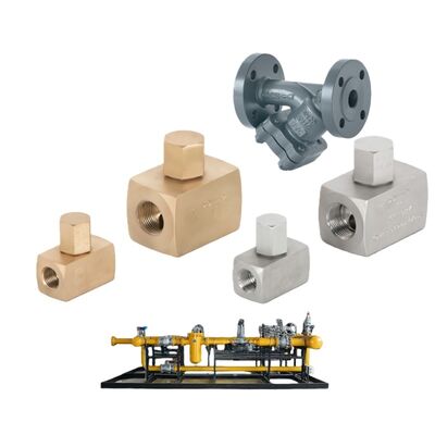 Pompes industrielles VYC Piston à disque Ventilateur de contrôle 1/4 Laiton 304 316 Ventilateur de non-retour pour le gaz de vapeur d'eau