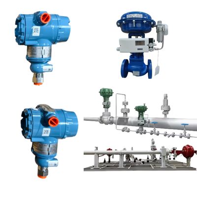 Connexion à bride Transmetteur de niveau Rosemount 3408 Radar sans contact utilisé dans le réservoir de stockage et la vanne de régulation Spiraxsarco pour tuyau