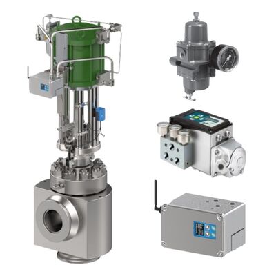 Positionneur de vanne IMI STI SHP SH00ASSAU+2M pour centrales thermiques et lignes de production pétrochimique