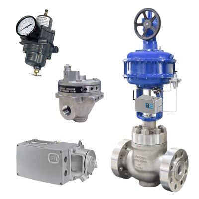 FasTrak FT D00ASSA Positionneur de vanne à haute débit pour le contrôle de l'usine de raffinage chimique