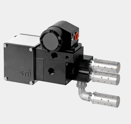Positionneur analogique IMI STI SA/CL pour une centrale thermique pétrochimique à action double à action linéaire
