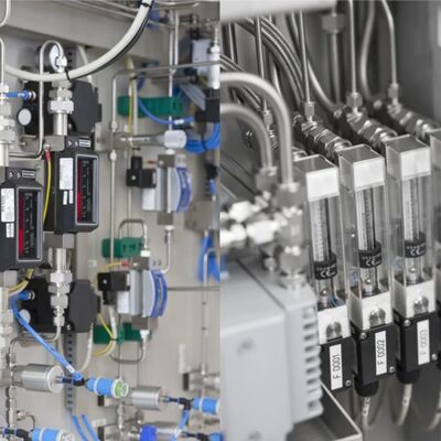 Krohne DK46 DK47 DK48 DK800 Fluxomètre de surface variable Rotamètre de tube métallique Mesure de débit industriel