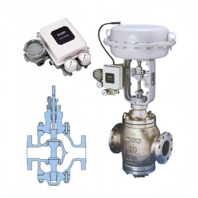 KOSO 520C 530C Ventilateurs à billes à double siège à guidage supérieur et inférieur pour l'industrie chimique du pétrole et du gaz