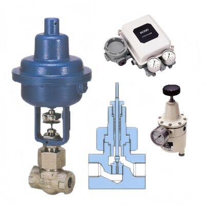 KOSO 500S Petites soupapes de régulation de débit pour centrales thermiques Systèmes de procédés industriels pétrochimiques