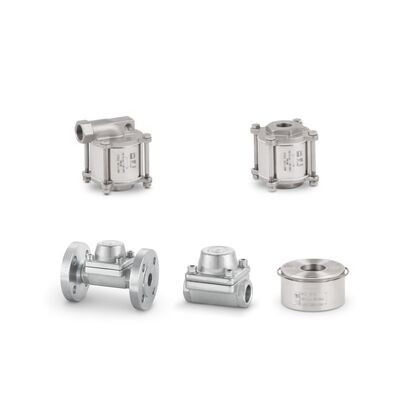 Trappe à vapeur thermostatique en acier inoxydable industriel à température maximale de 400 °C et plage de pression de 42 bar