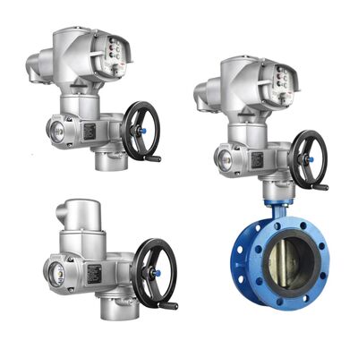 Corps de soupape à bille de soupape à papillon chinois et actionneurs à tour partiel de la série Auma SQ avec unité de commande AM