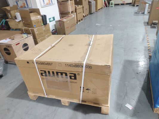 Nouvel actionneur SA Plage de couple de 10 Nm à 32 000 Nm Actionneur de vanne électrique AUMA SA16.2-F16 Actionneur multitours et vanne papillon Keystone