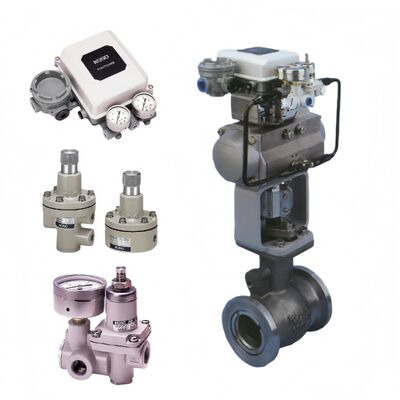 Vannes à boisseau sphérique excentriques segmentées KOSO 210E 220E pour le raffinage du pétrole et la production d'électricité