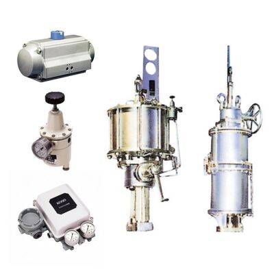 Actionneurs de vérin pneumatique linéaire KOSO 6100 6200 6300 à simple et double effet pour l'industrie pétrochimique