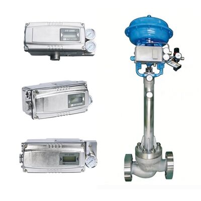 NEWAY Série CBC Bellows Valve de commande à manche de scellé avec utilisation chimique du positionneur YTC 3350