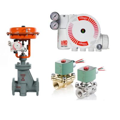 Positionneur de vanne numérique Flowserve Logix 3200MD HART intelligent avec électrovannes ASCO