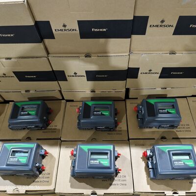 Positionneur de vanne Emerson Fisher DVC2000 : prend en charge le protocole HART et les signaux 4-20mA ; configuration à simple effet ; compatible avec les électrovannes NORGREN HERION série 6316 ; disponible en stock pour une livraison immédiate