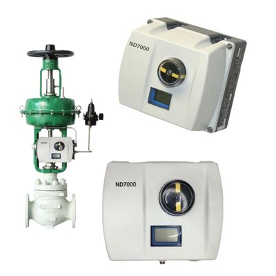 Valve de commande pneumatique à un seul siège Lanlin avec positionneur de soupape intelligent de la série ND7000 de Valmet Me-tso Neles